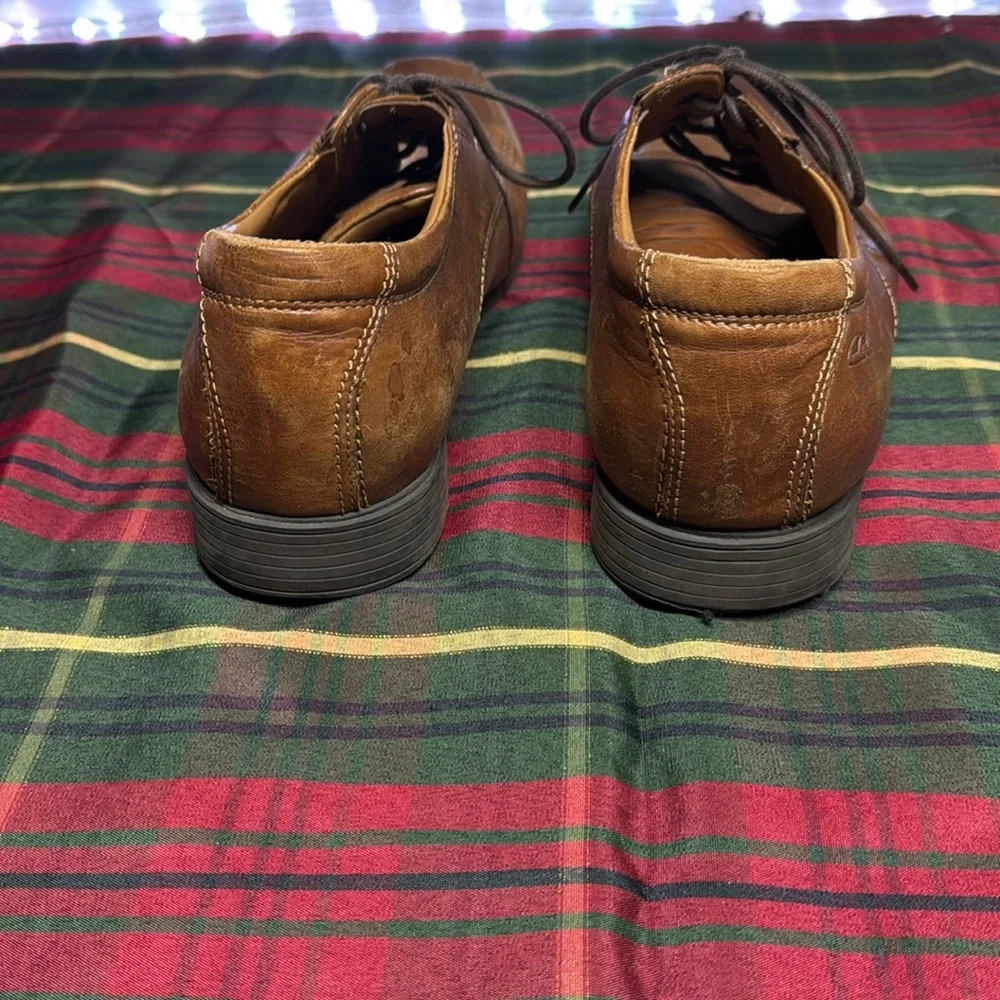 Men’s Clarks ortho light soft cushion, dress shoes, size 11